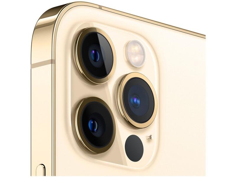 iPhone 12 Pro Apple 256GB Dourado 6,1” - Câm. Tripla 12MP iOS